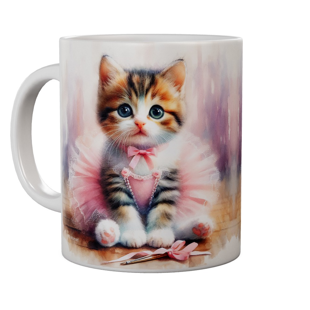 Ballerina Cat Mug