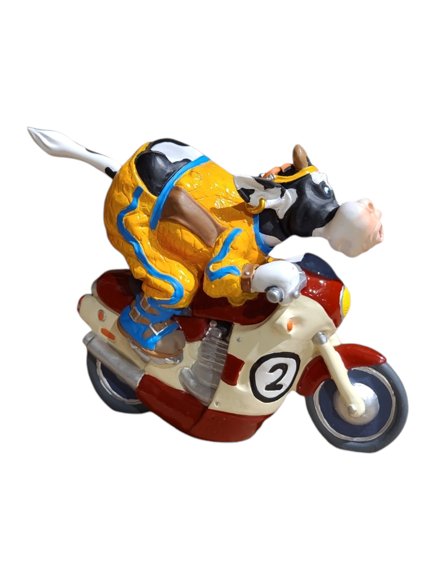 Motocycliste Cow