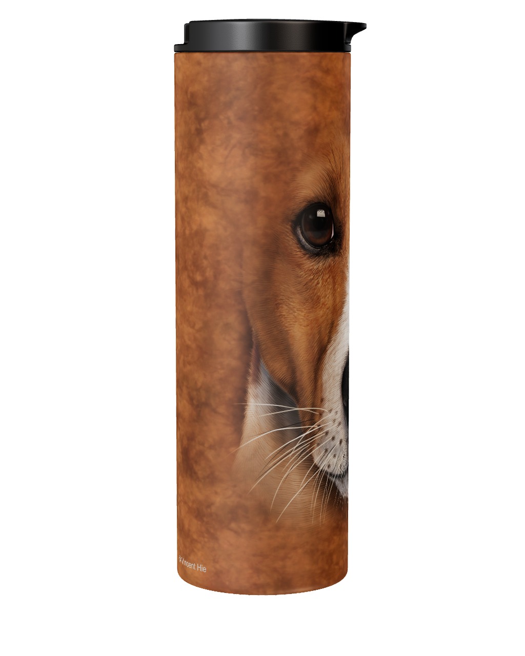 Basenji Big Face Tumbler