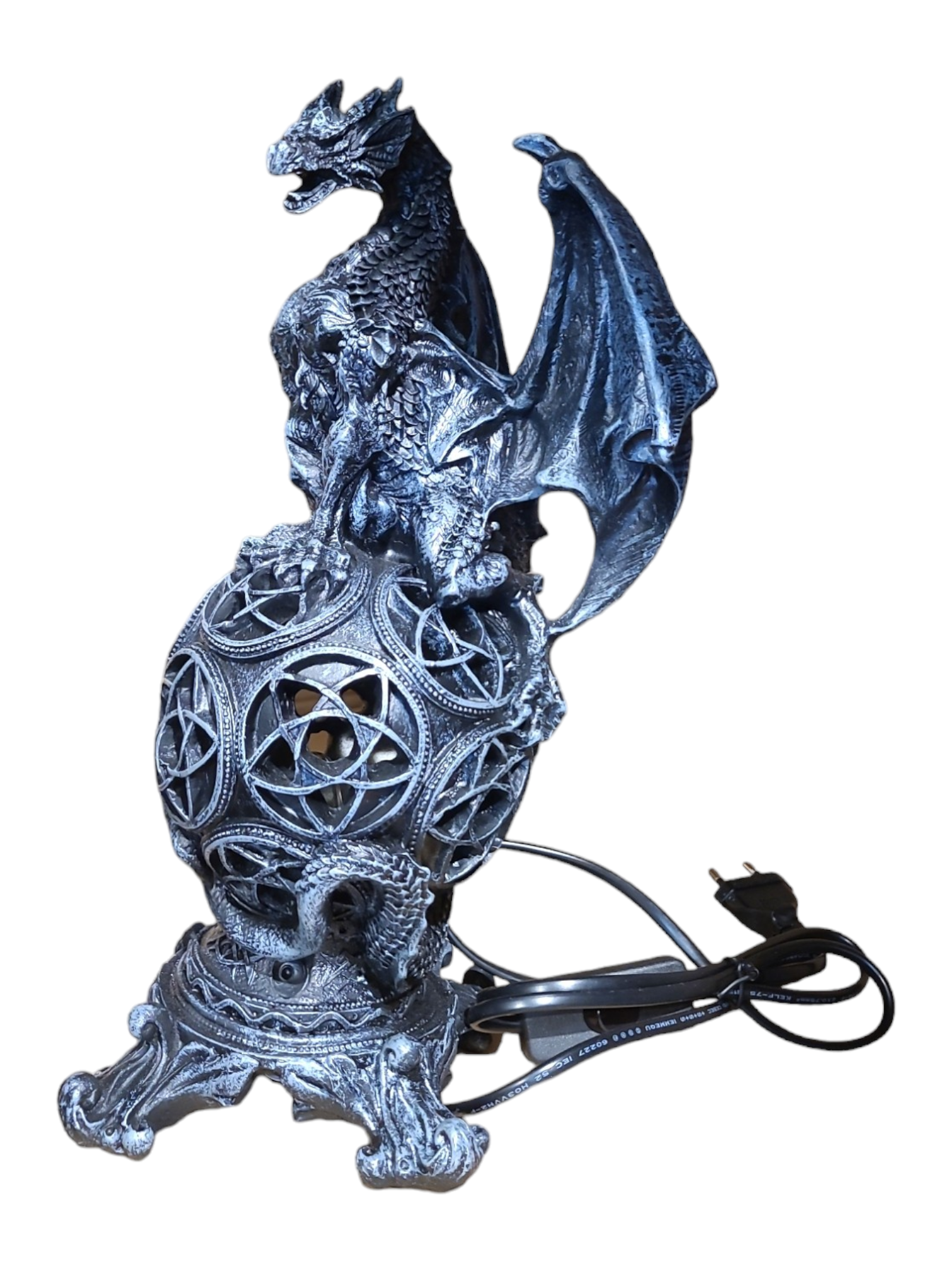 Black Dragon - lamp 16*32cm