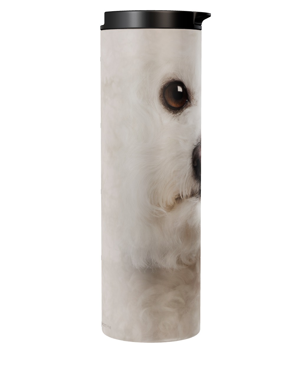 Bichon Frise Big Face Tumbler