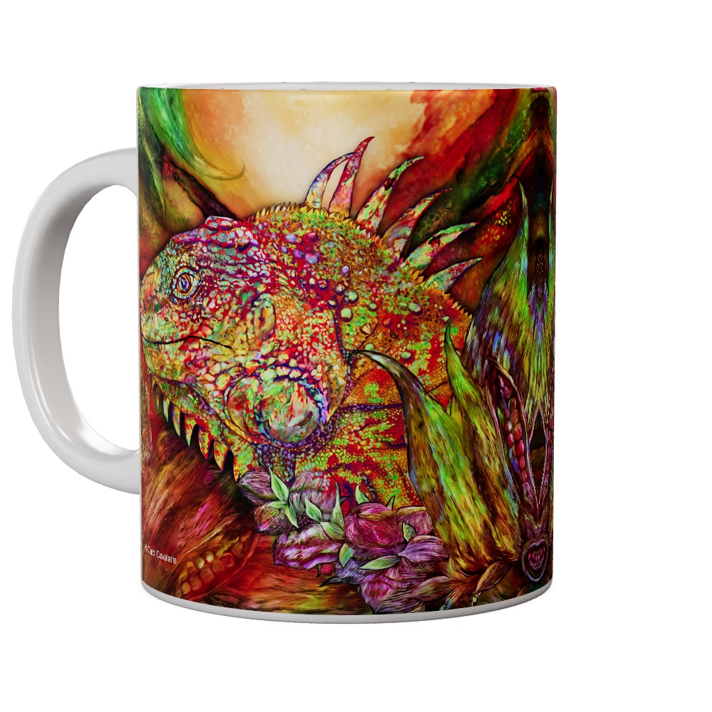 Iguana Hot Mug