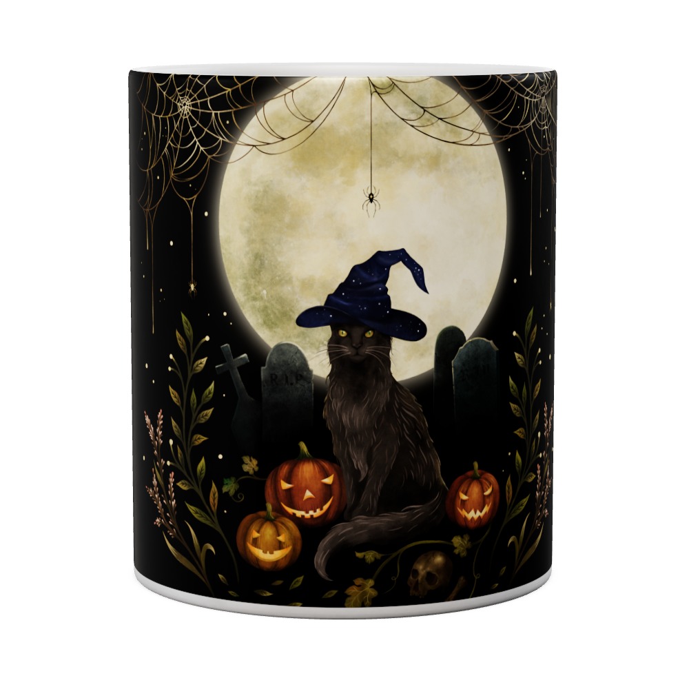 Halloween Cat Mug