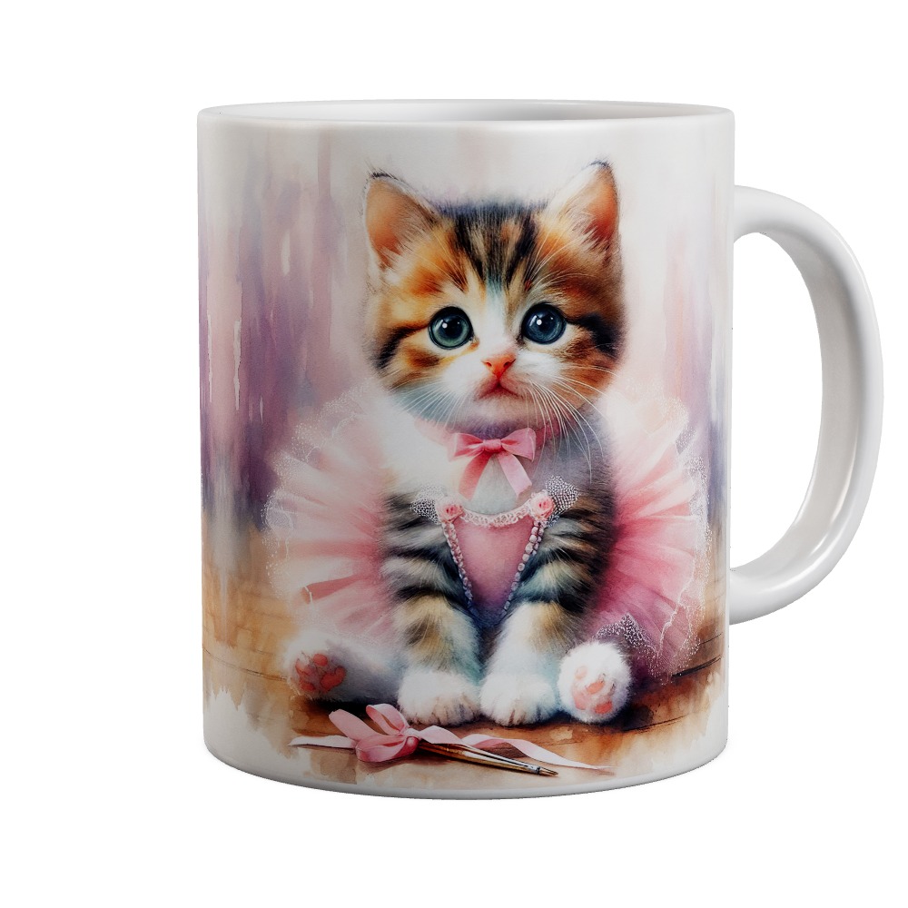 Ballerina Cat Mug