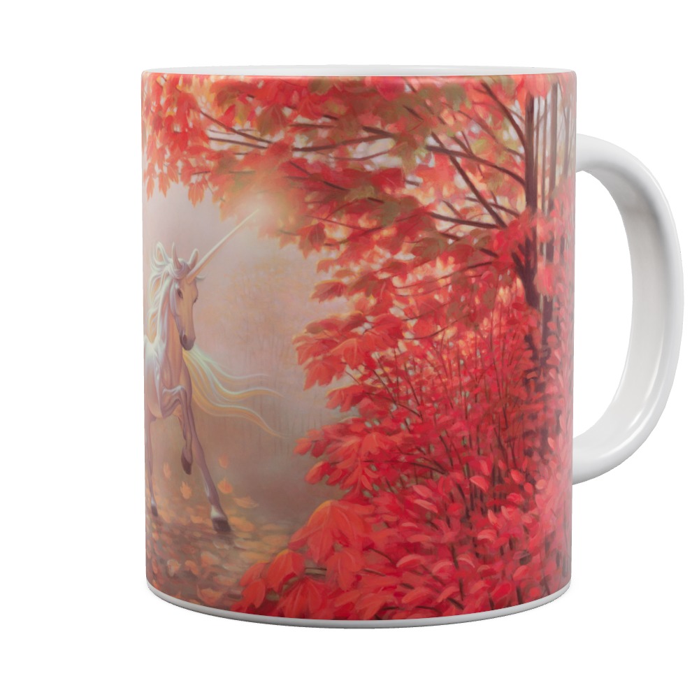 Autumn Magic Unicorn Mug