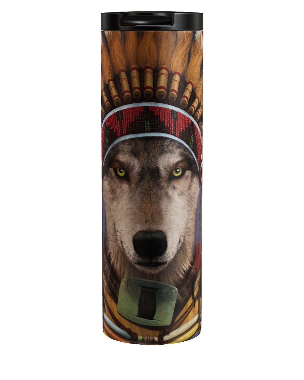 Wolf Spirit Chief Tumbler