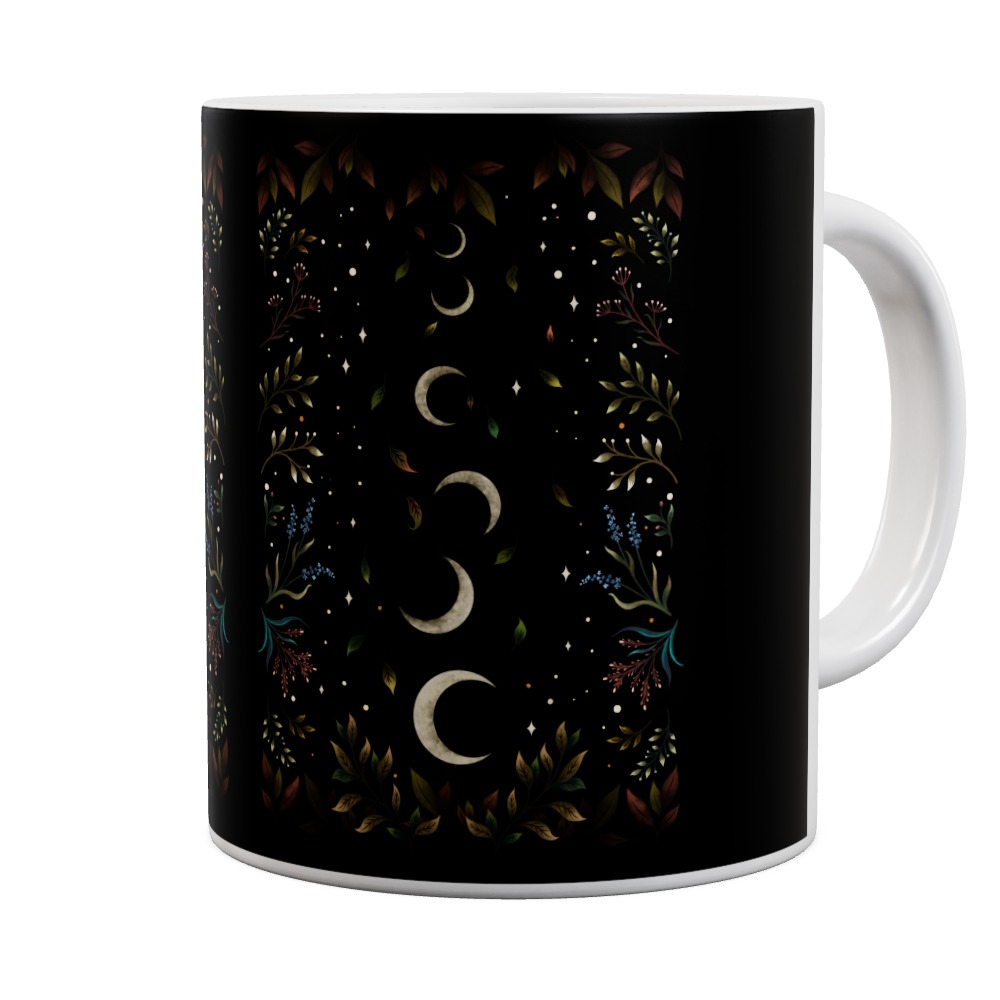 Crescent Moon Garden Mug