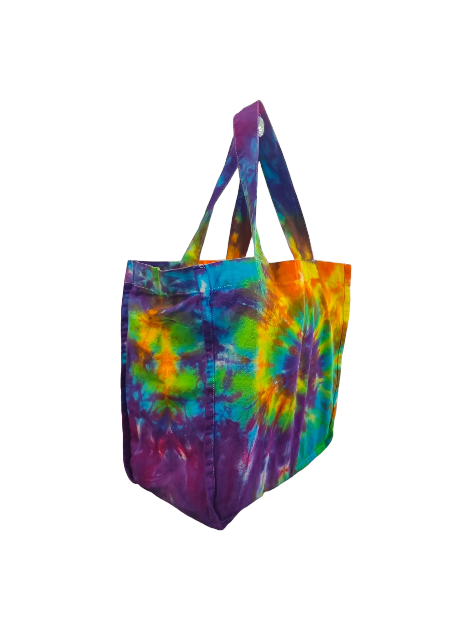 Tie Dye Tote Bag Swirl Rainbow