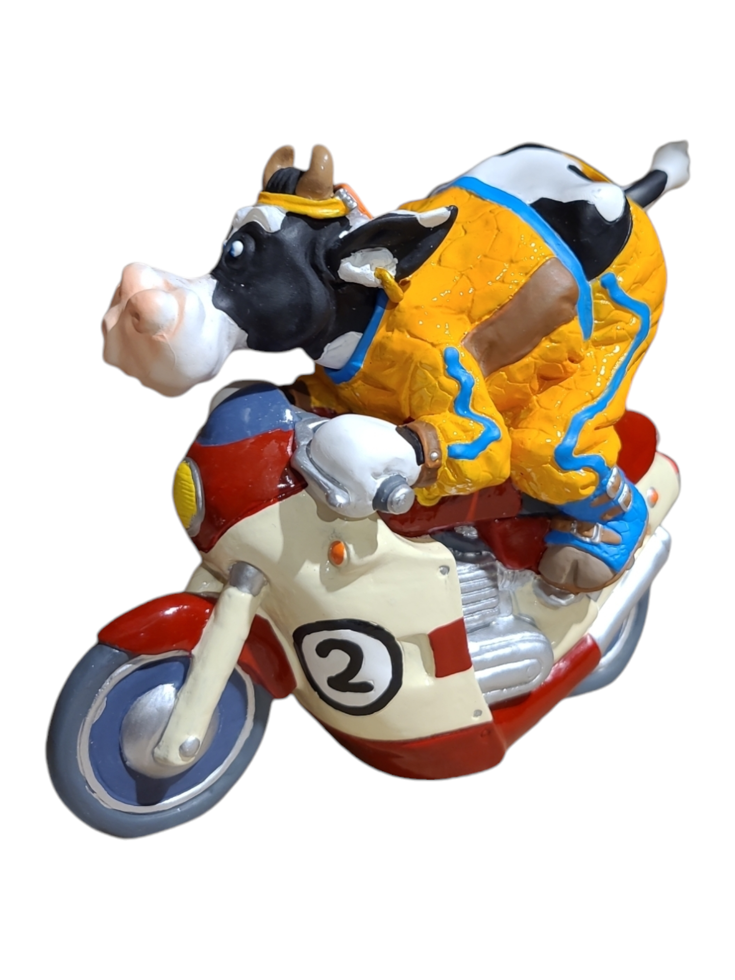 Motocycliste Cow