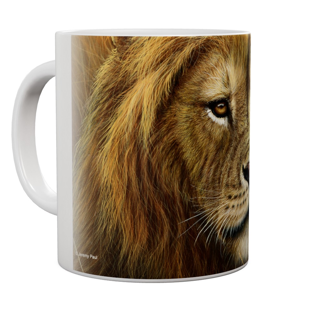 Evening Glow Lion Mug