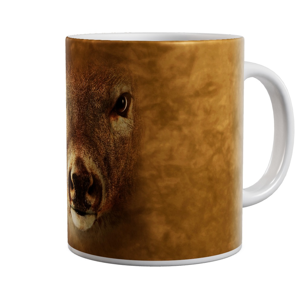 Deer Big Face Mug