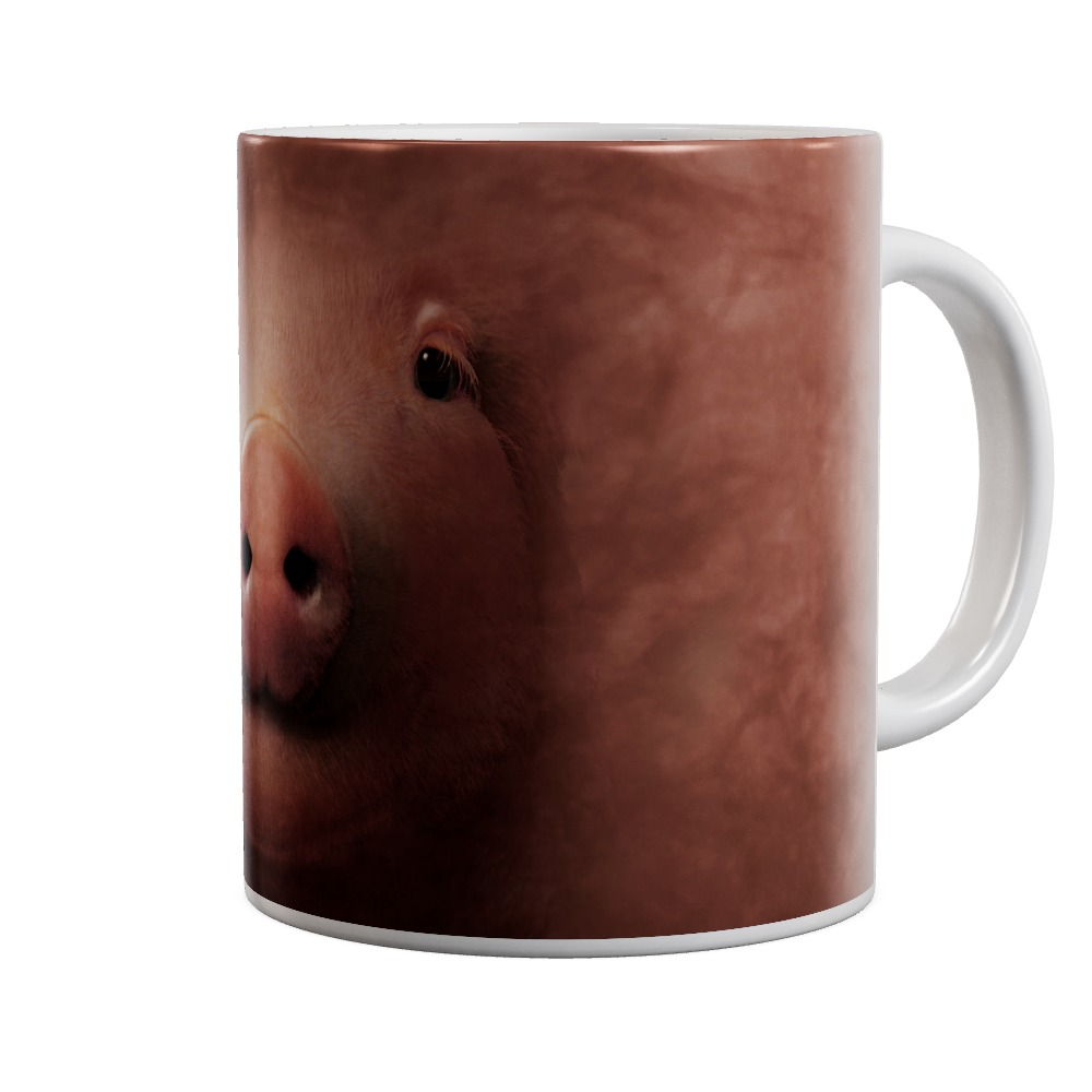 Pig Big Face Mug