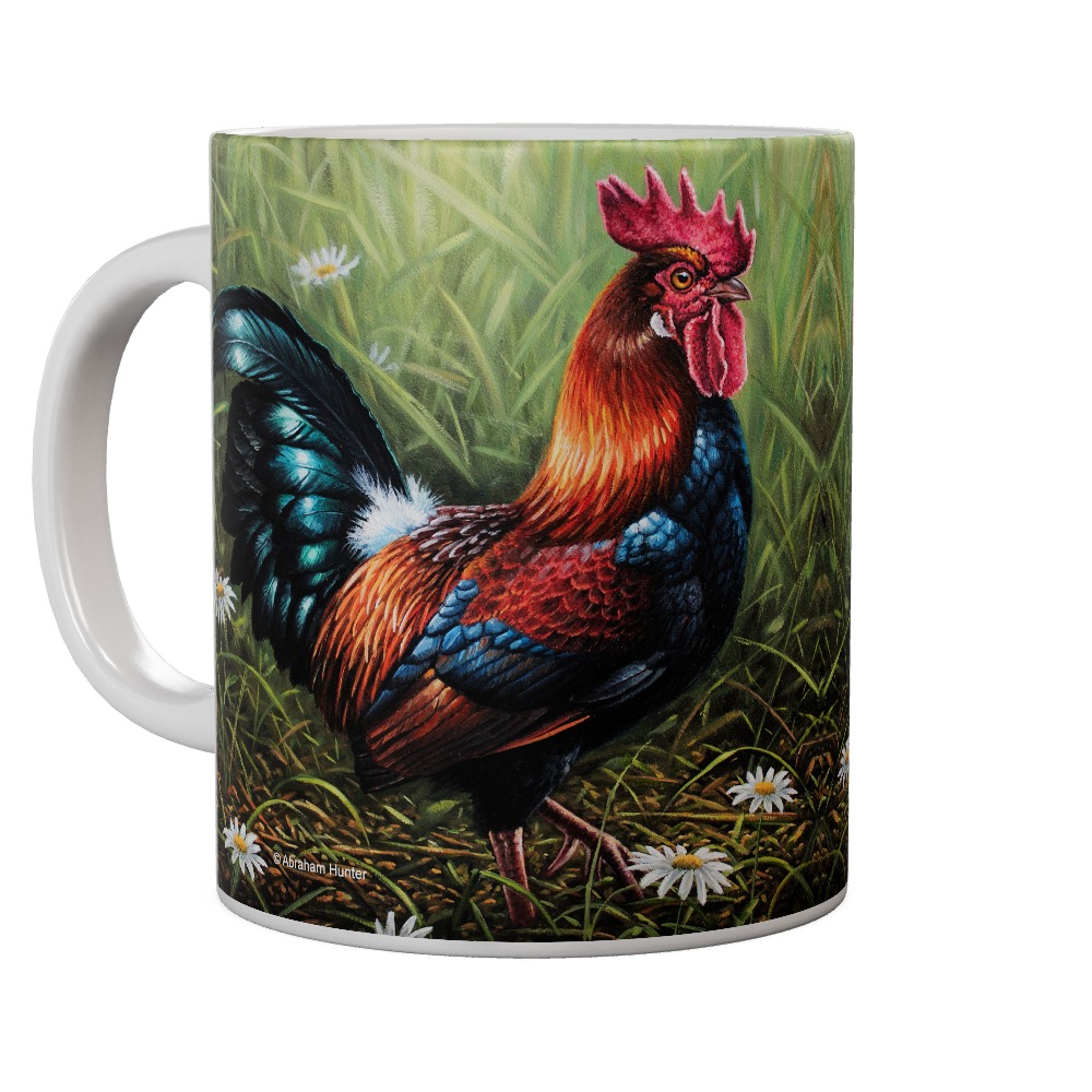 Rhode Island Red Rooster Mug