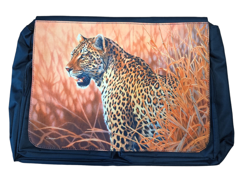 Brave Leopard - Messenger Bag Big