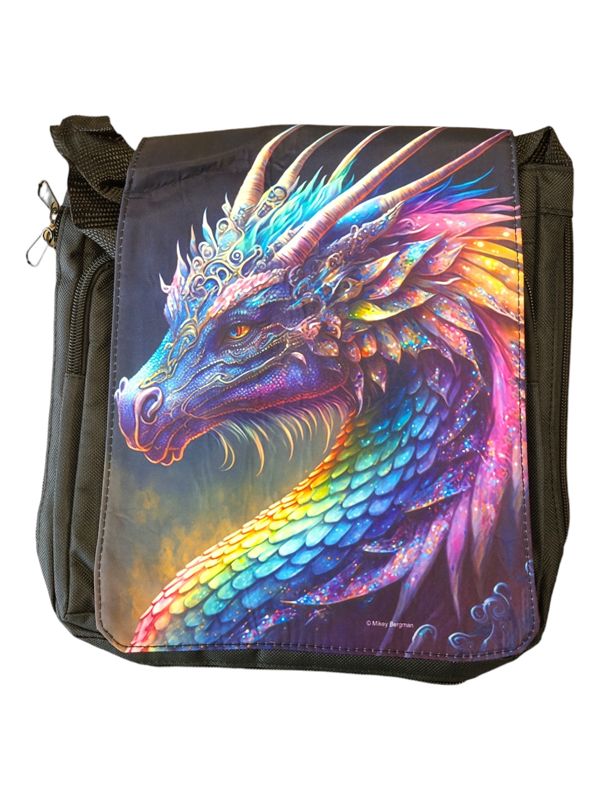 Rainbow Dragon - Messenger Bag Small