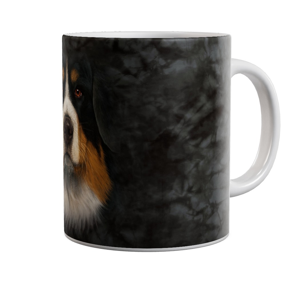 Bernese Mountain Dog Big Face Mug