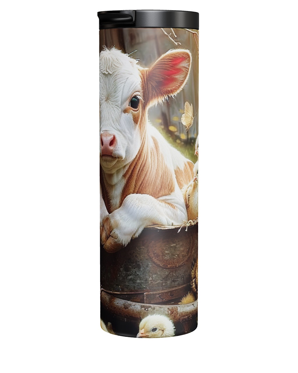 Farm Cuddling - Cow Tumbler