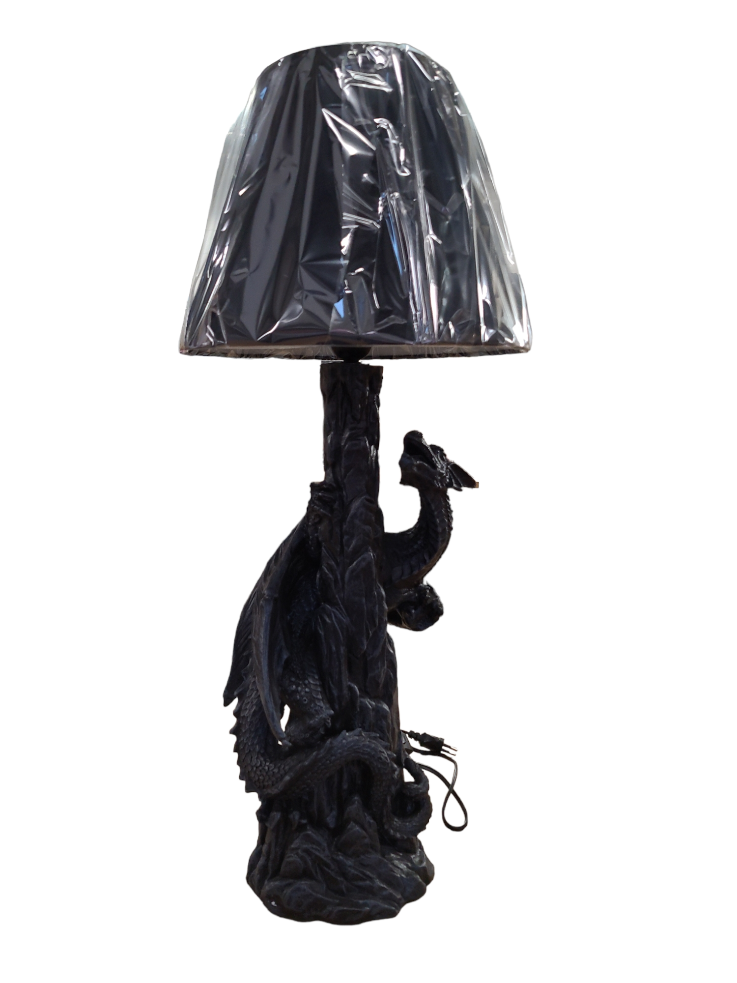 Black Dragon Lamp Pilar - Lampshade 24*70cm