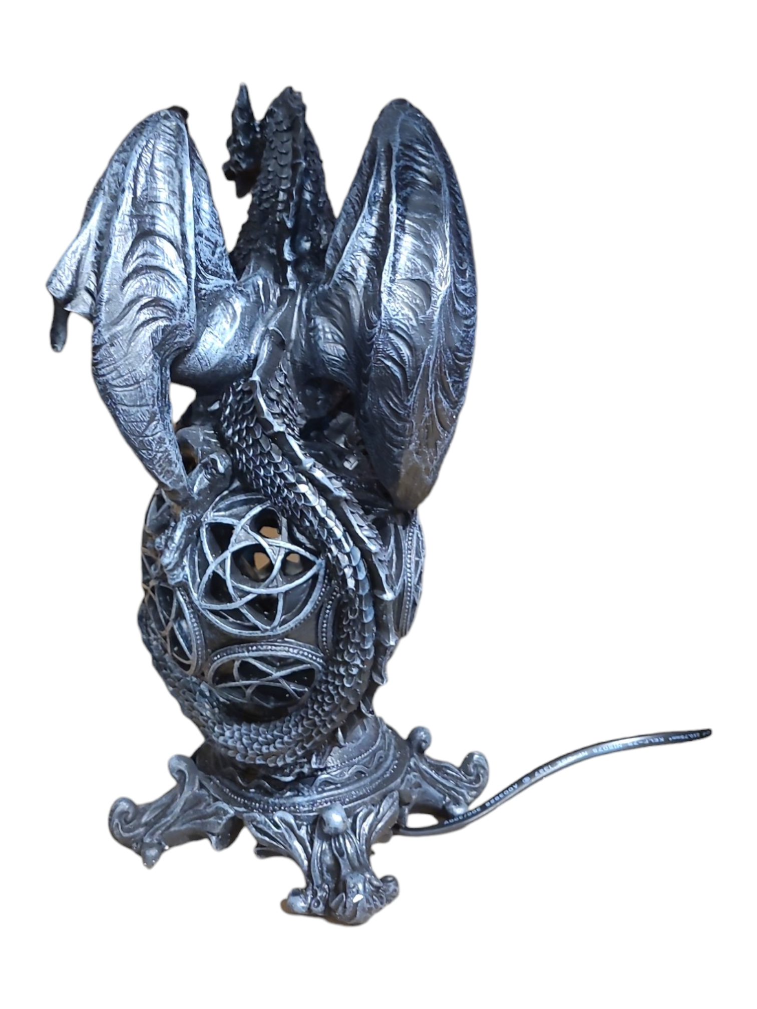 Black Dragon - lamp 16*32cm