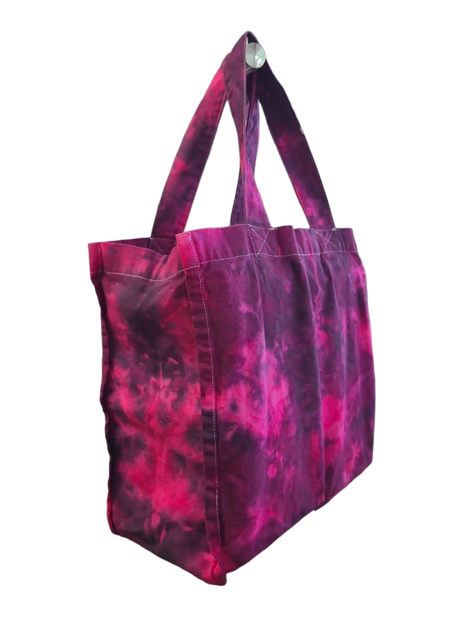 Tie Dye Tote Bag Infusion Black/Pink