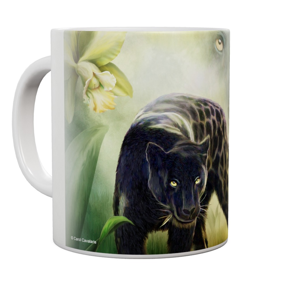 Black Panther Moon Mug