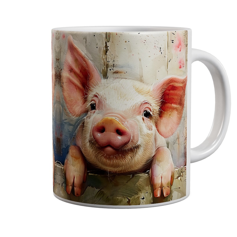 Happy Piglet Mug