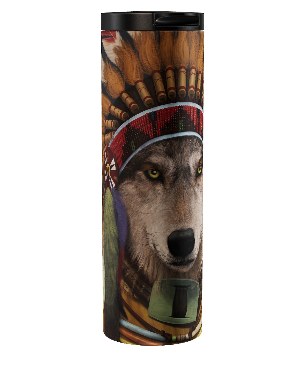 Wolf Spirit Chief Tumbler