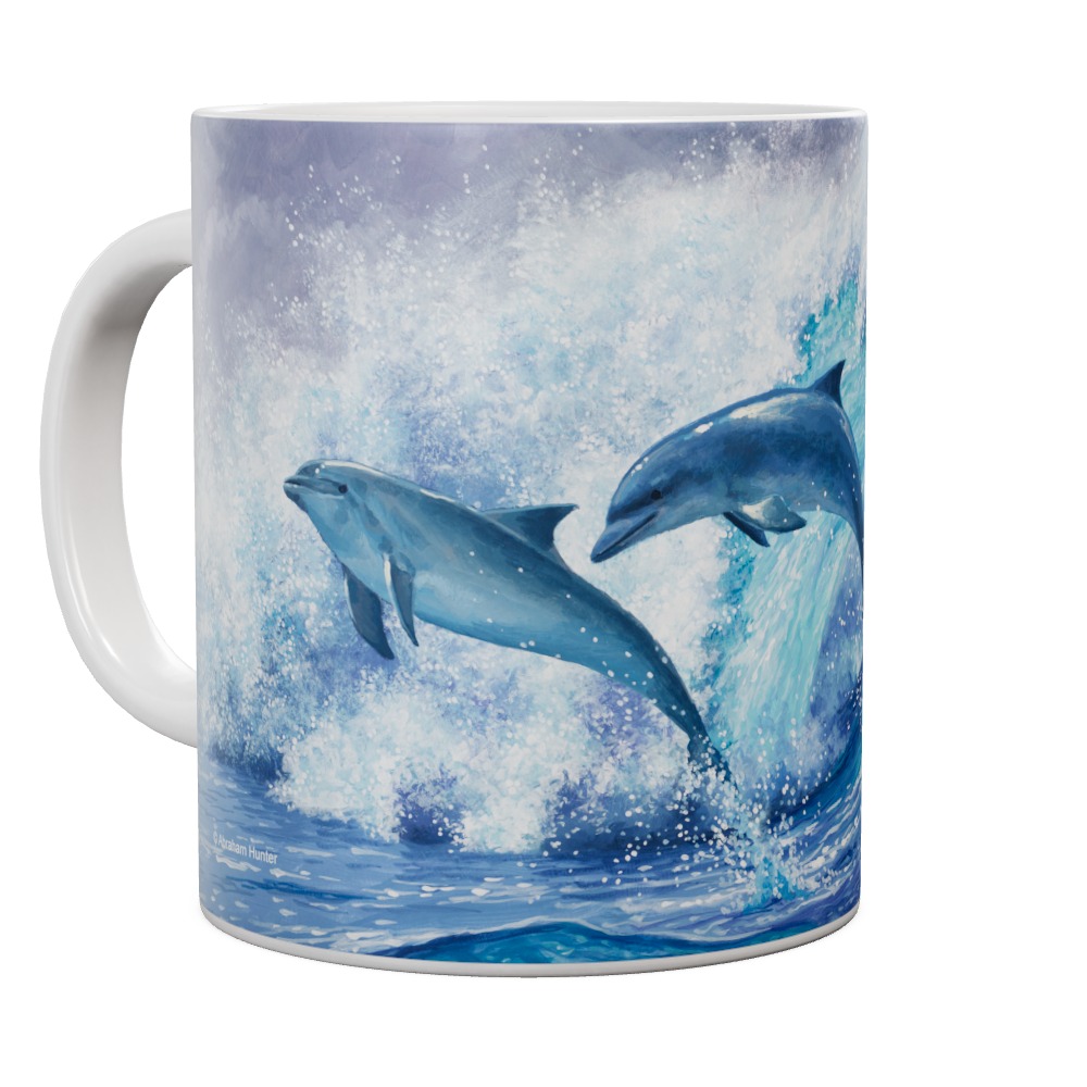 Keep On Swimming - Dolphins Mug