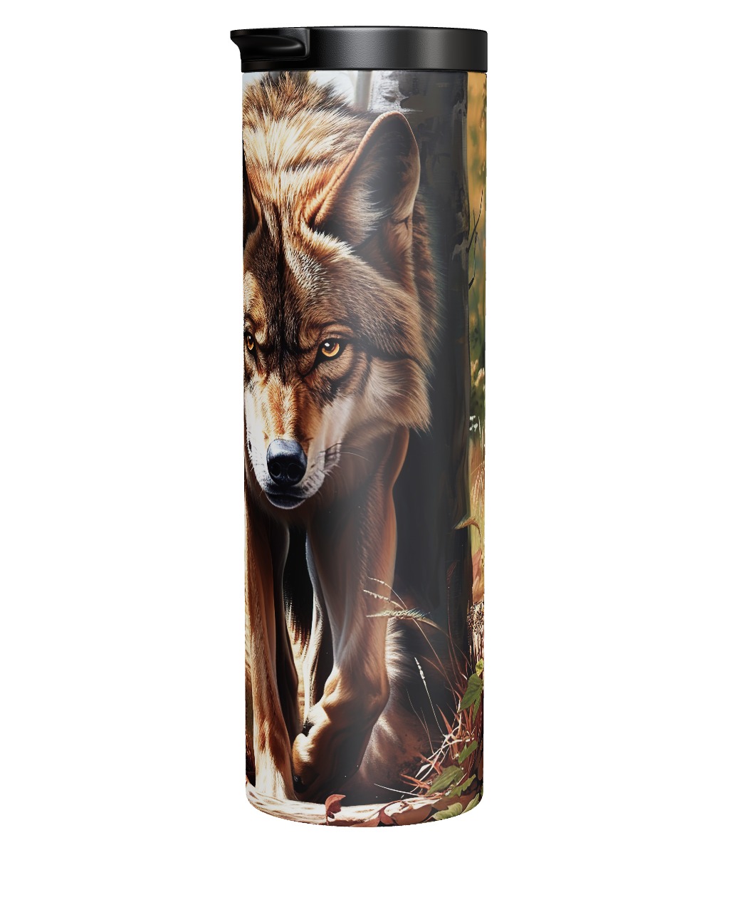 Autumn Approaching - Wolf Tumbler