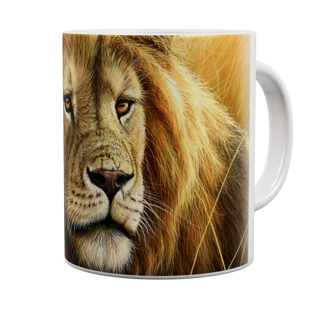 Evening Glow Lion Mug