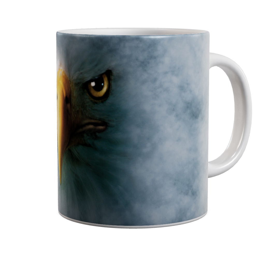 Bald Eagle Big Face Mug