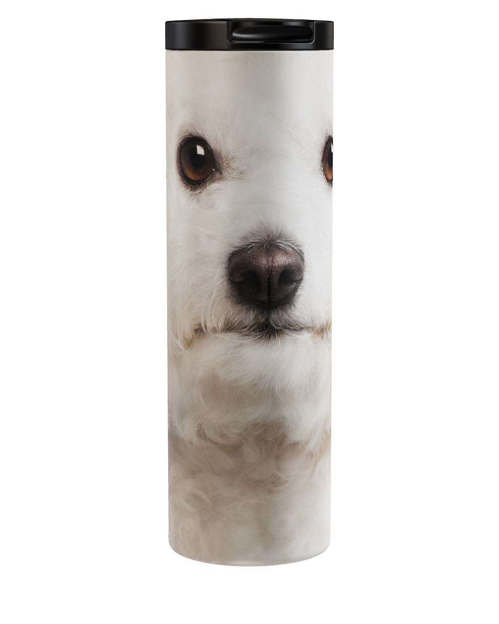 Bichon Frise Big Face Tumbler