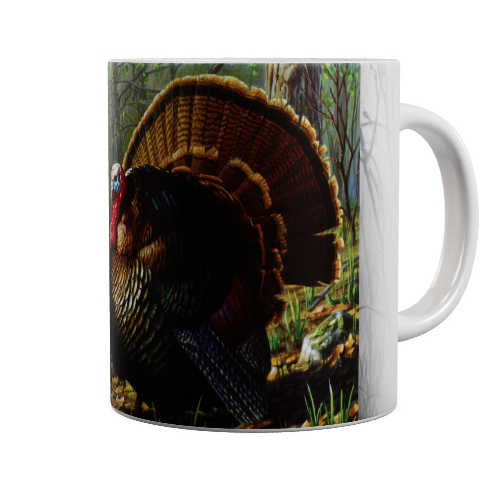 Woodland Turkeys Mug