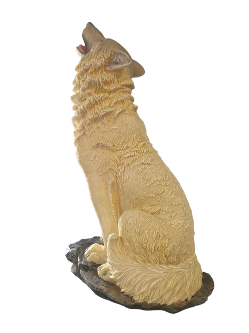 White Wolf Howling - 25*8*42cm