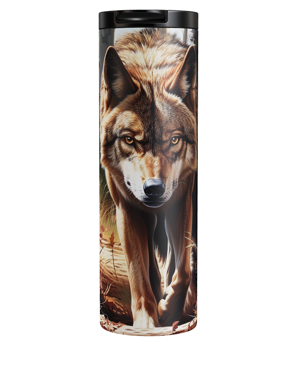 Autumn Approaching - Wolf Tumbler