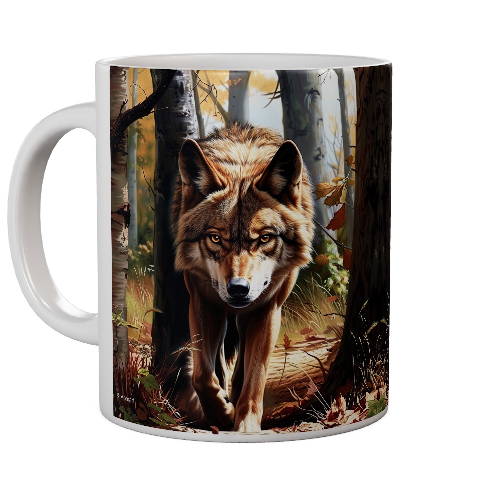 Autumn Approaching - Wolf Mug