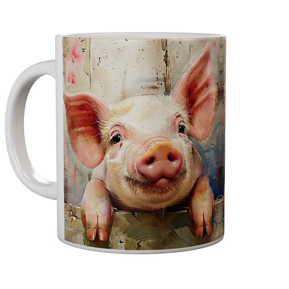 Happy Piglet Mug