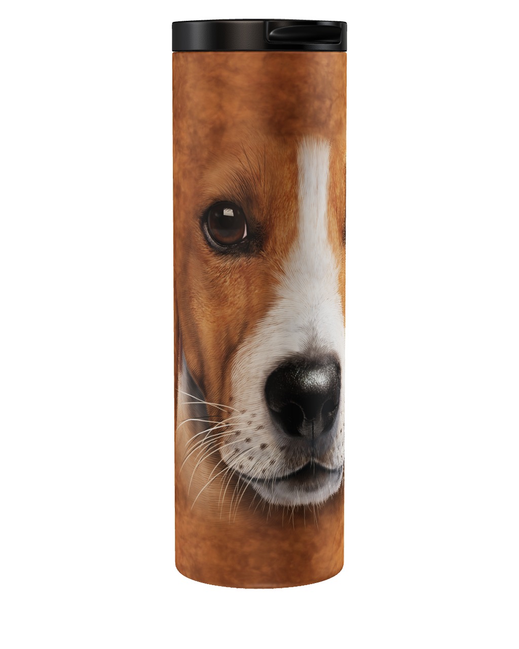 Basenji Big Face Tumbler