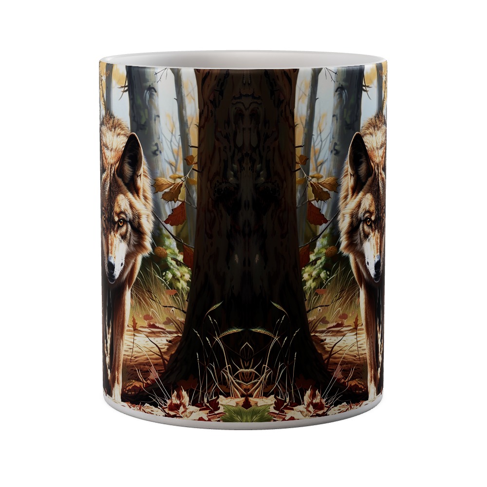 Autumn Approaching - Wolf Mug