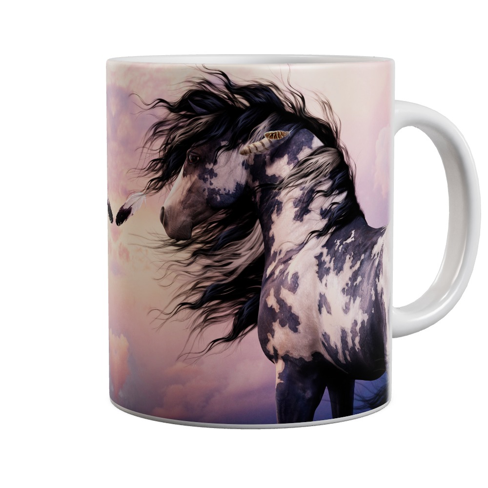 Cherokee Blue - Horse Mug