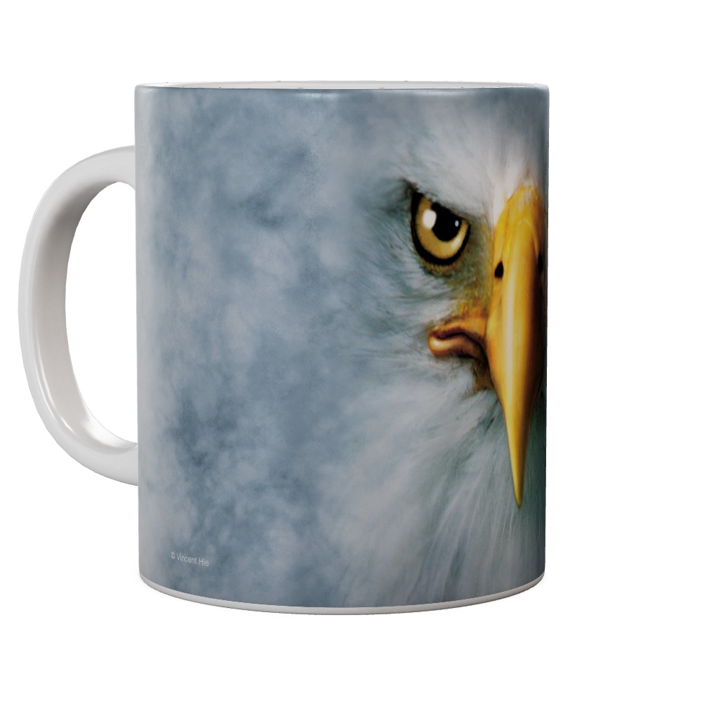 Bald Eagle Big Face Mug