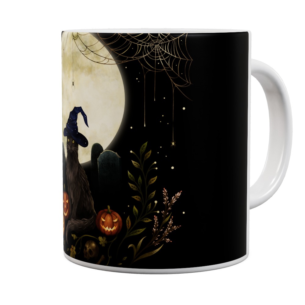 Halloween Cat Mug