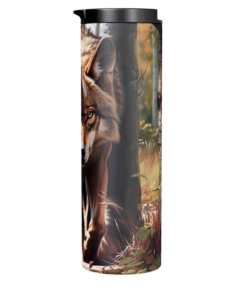 Autumn Approaching - Wolf Tumbler