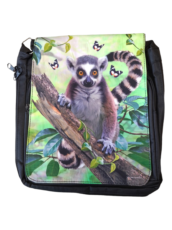 Ringtailed Lemur - Messenger Bag Small