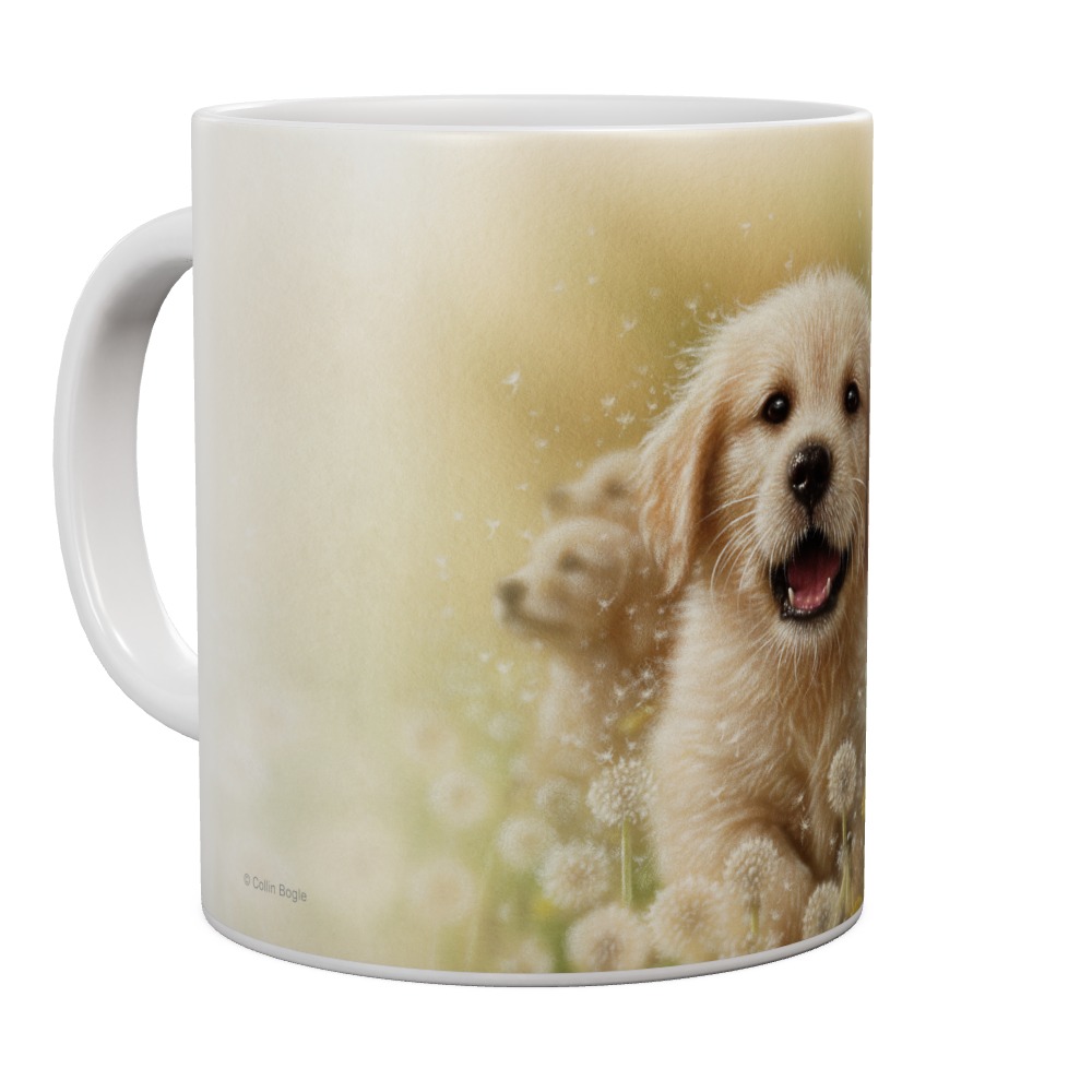 Dandelions - Golden Pup Mug