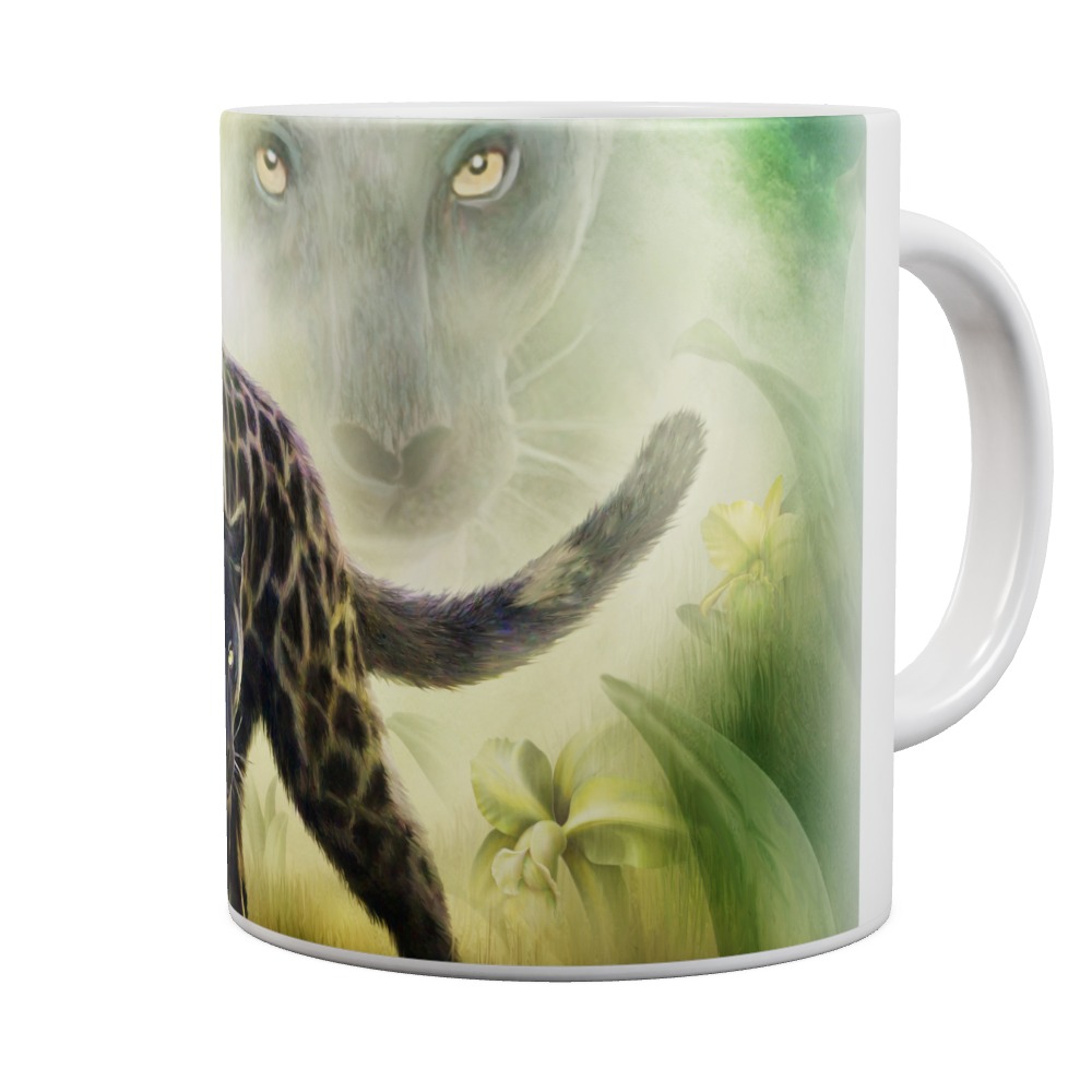 Black Panther Moon Mug