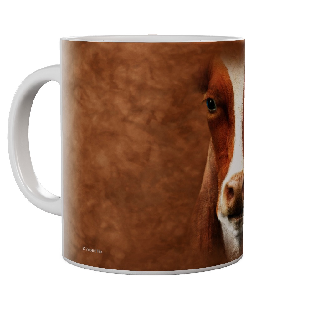 Brown Cow Big Face Mug