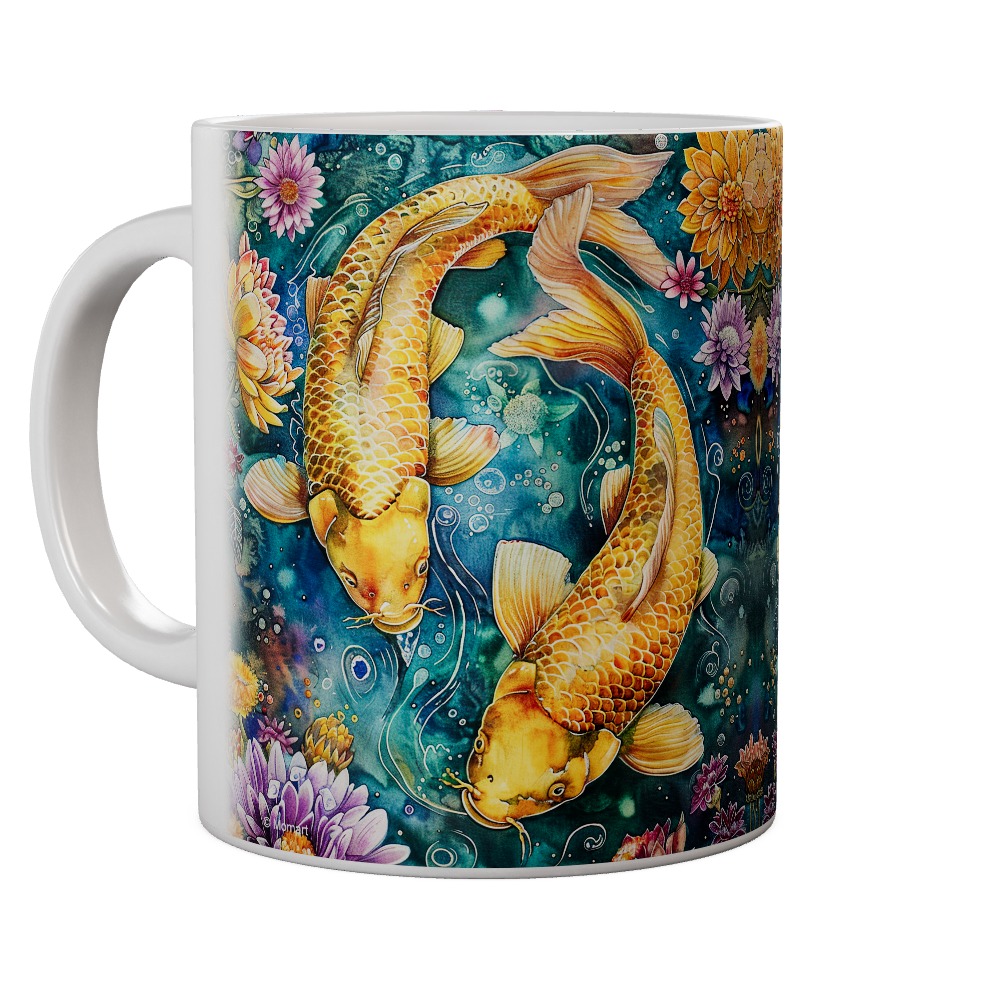 Golden Carp Mug