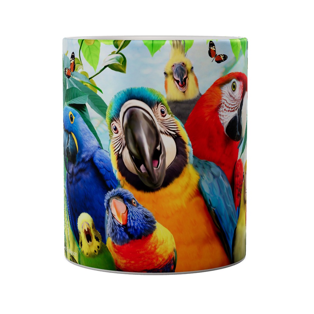 Parrot Selfie Mug