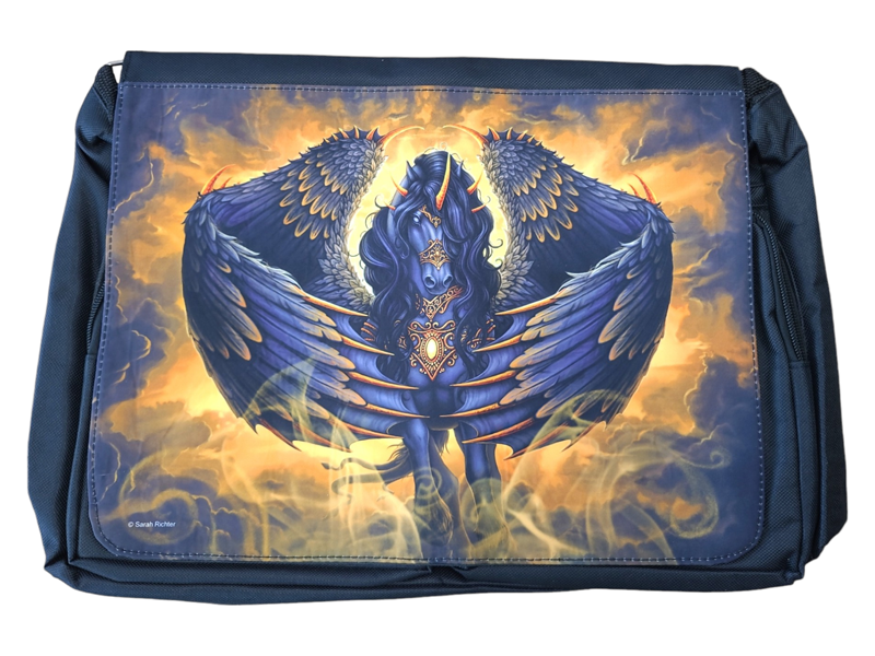 Black Pegasus - Messenger Bag Big